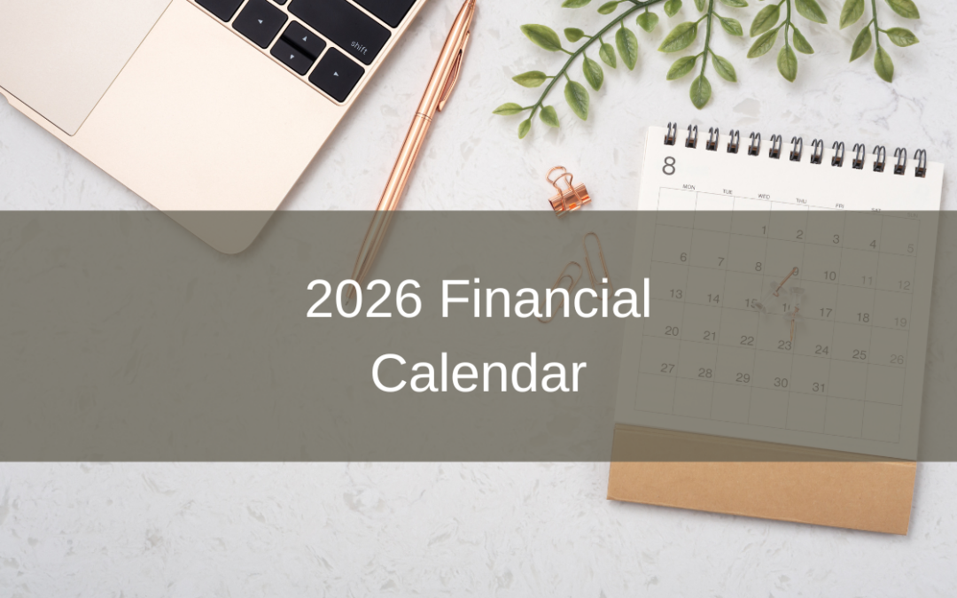2026 Financial Calendar